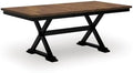 Signature Design by Ashley Wildenauer Extendable Dining Table by Unknown