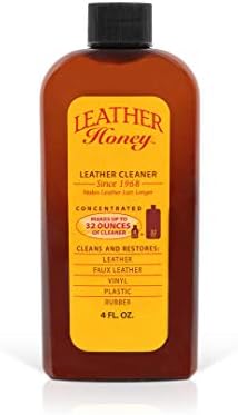 Leather Honey Leather Cleaner Concentrate — Non-Toxic Formula Makes 32oz. by LeatherHoney