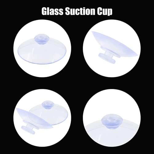 30 Pack 45mm Clear PVC Suction Cups - Image 3