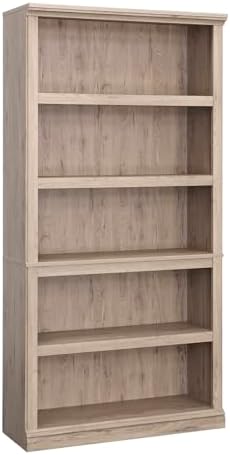 Sauder 5 Tier Book Shelf Wooden Bookcase Multipurpose Bookshelf by SAUDER%C2%AE