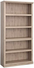 Sauder 5 Tier Book Shelf Wooden Bookcase Multipurpose Bookshelf by SAUDER%C2%AE