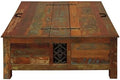 Pemberly Row 40" Reclaimed Solid Wood Lift-Top Coffee Table, Kiln-Dried Hardwood by PEMBERLYROW