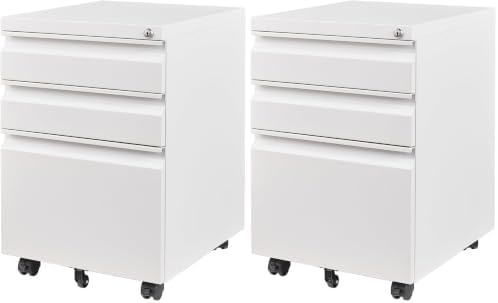 Letaya 3 Drawer Mobile File Cabinet by LetayaMetalCabinets