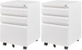 Letaya 3 Drawer Mobile File Cabinet by LetayaMetalCabinets