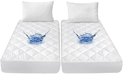 Waterproof Split California King Mattress Protector Pad by Moonsea
