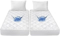 Split King Mattress Topper Protector Pad by Moonsea