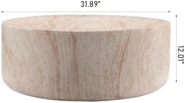 WILLIAMSPACE 31.89" Round Coffee Table - Image 2