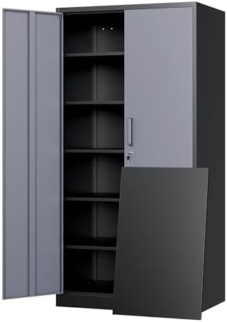Yizosh Metal Storage Cabinet by Yizosh