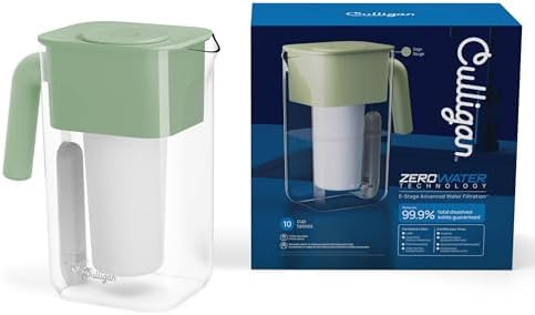 Culligan ZeroWater 10-Cup Pitcher Water Filter Removes PFAS - Image 2
