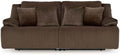 Signature Design by Ashley Reclining Sectional Loveseat Sofa Couch by Unknown