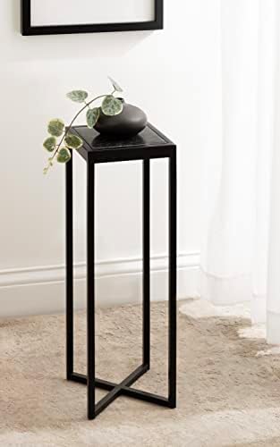 Kate and Laurel Jaspur Modern Square Drink Table, Decorative Contemporary - Image 4