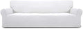 Easy-Going Stretch 4 Seater Oversized Sofa Couch Cover Snow White by Easy-Going