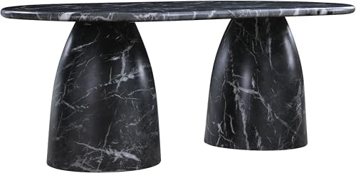 Meridian Furniture 702Black-T Cosenza Collection Art Deco 78" Indoor/Outdoor - Image 5