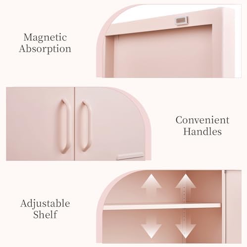 IRONFFICE Metal Cabinets, 2 Door Cabinet - Image 6