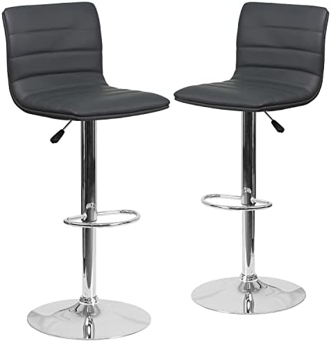 Flash Furniture Vinyl Swivel Adjustable Bar Stool by FlashFurniture