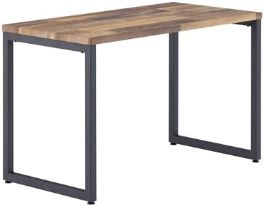 Vari Table for Home Office – 48x24 – Reclaimed Wood/Slate by Unknown