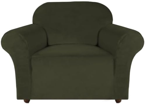 Turquoize Stretch Velvet Chair Cover Sofa Covers by Turquoize
