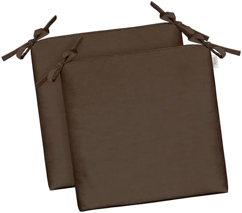 RSH DECOR Sunbrella Foam Chair Cushions Set of 2 | 18x18x2 | All-Weather Square by RSHDECOR