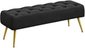 Yaheetech 45" Ottoman Bench for Bedroom, Upholstered Boucle Seat by Yaheetech