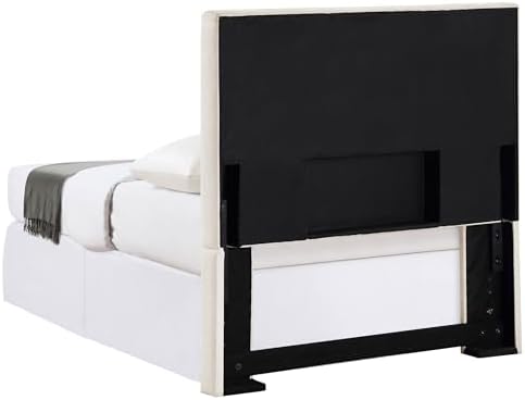 Coaster Pirro Twin Upholstered Panel Headboard, Sand 315980T - Image 4