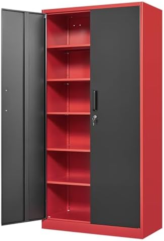 Yizosh Metal Storage Cabinet by Yizosh