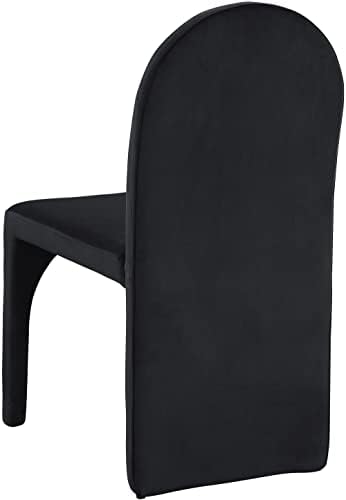 Meridian Furniture 803Black-SC Summer Collection Modern | Contemporary Velvet - Image 5