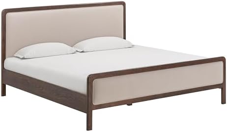 TOV Furniture Hella Taupe Velvet King Bed - Image 3