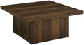 Coaster Devar 35.5-Inch Living Room Square Coffee Table, Dark Pine 710888 by CoasterFineFurniture