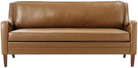 HULALA HOME Faux Leather Sofa - Image 7
