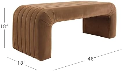 HomePop 48" Arch Channel Bench - Image 3