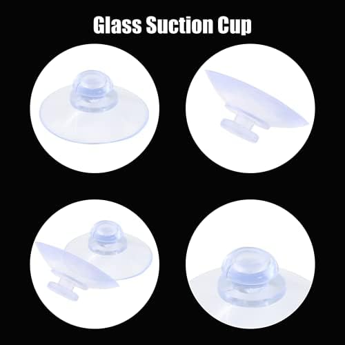 30 Pack 30mm Clear PVC Suction Cups - Image 3