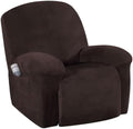 H.VERSAILTEX Velvet Recliner Chair Covers 1-Piece by HVERSAILTEX