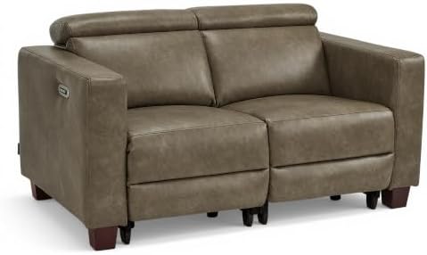 MCombo Zero Wall Hugger Power Loveseat Recliner Sofa by MCombo