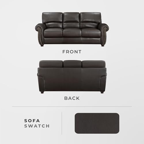 Lexicon Leather Match Couch for Living Room - Image 4