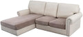 H.VERSAILTEX Velvet Stretch Sectional Sofa Covers by HVERSAILTEX