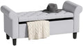 HOMCOM 47" Storage Ottoman End of Bed Bench by HOMCOM