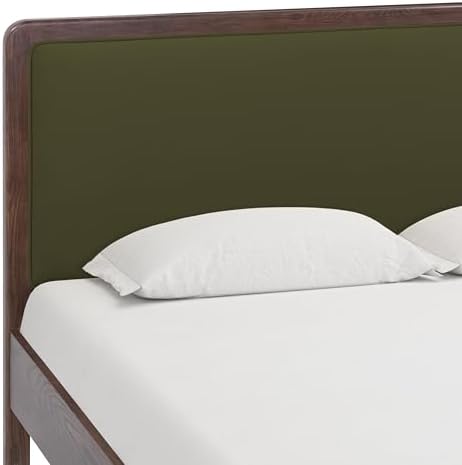 TOV Furniture Hella Forest Green Velvet Queen Bed - Image 5