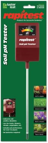 Rapitest Soil pH Tester for testing soil pH quickly and accurately. Test fruits by LusterLeaf