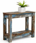 Heavily Distressed Side Table by DougandCristyDesigns