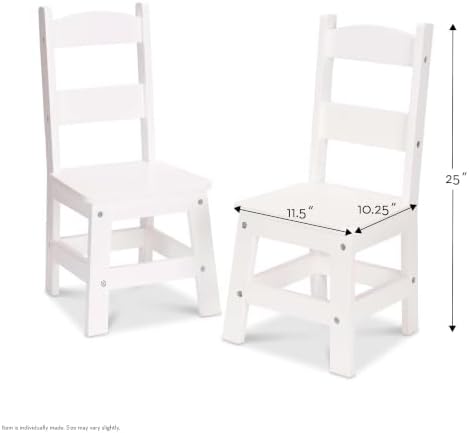 Melissa & Doug Wooden Chairs Set of 2 - Image 3