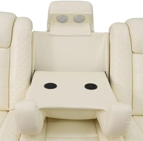 Electric Power Recliner Sofa Living Room Furniture, Comfy Home Theater - Image 5