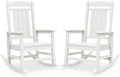 SERWALL Outdoor Rocking Chair Set of 2, Patio Rocking Chair by SERWALL