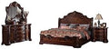 Best Master Barney's Traditional 5-Piece Eastern King Set in Walnut w/Marble Top by Best+Master+Furniture