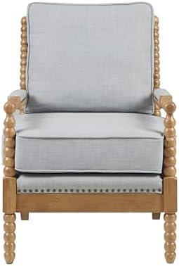 Madison Park Donohue Midcentury Modern Accent Chairs Padded Solid Wood Armrest by MADISONPARK