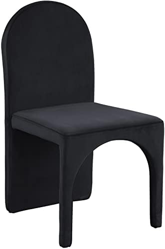 Meridian Furniture 803Black-SC Summer Collection Modern | Contemporary Velvet - Image 4