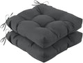 IASEAHK Outdoor Chair Cushions Set of 2, Waterproof Outdoor Seat Cushions by IASEAHK