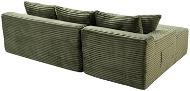 95" L-Shaped Left Facing Cloud Sectional Couch - Image 4