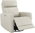 CHITA Genuine Leather Power Recliner Chair, Swivel Glider by Unknown