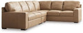 Signature Design by Ashley 3-Piece Top Grain Leather Sectional Sofa by Unknown