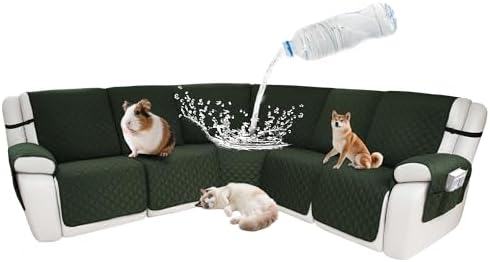 Waterproof Sectional Reclining Couch Covers L Shaped Recliner Sectional Sofa by ROFASVCO
